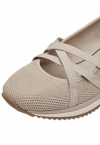 Jana Klassischer Ballerina - beige gold