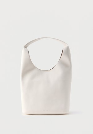 SLOUCHY PEBBLE MEDIUM BAG - Tote bag - white alyssum