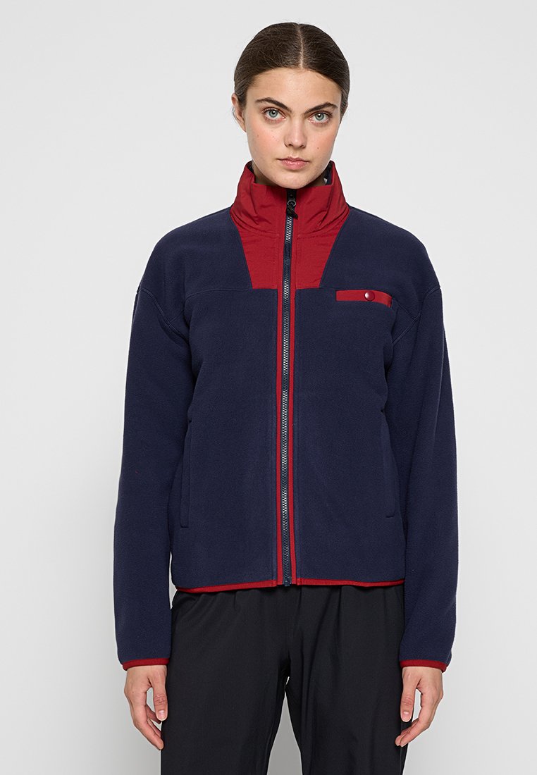 Puma Golf Fleecejas donkerblauw