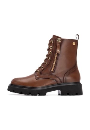 Botines con plataforma - camel