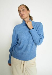 Desires NECK - Džemperis - m azure blue melange