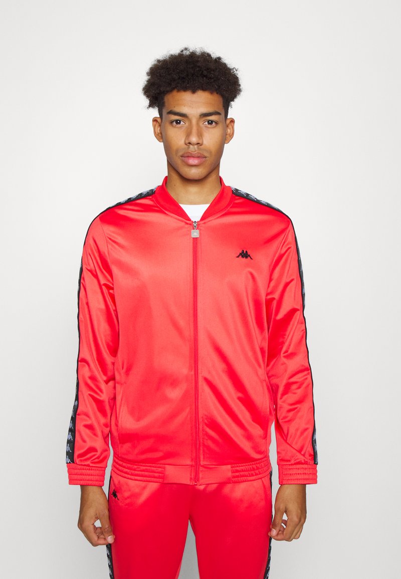 Kappa Tracksuit hibiscus/red Zalando.co.uk