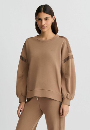 Sweatshirt - camel
