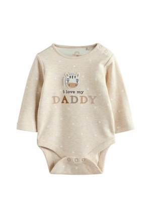 REGULAR FIT - Body - neutral zebra i love my daddy