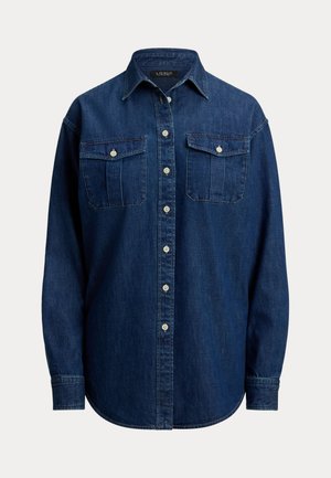 Lauren Ralph Lauren, RELAXED FIT DENIM SHIRT - Paitapusero - harvest wash