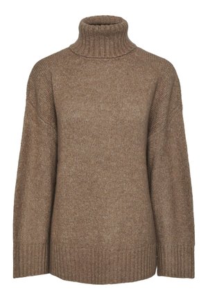 PCNANCY LS LOOSE ROLL NECK NOOS BC
 - Maglione - fossil