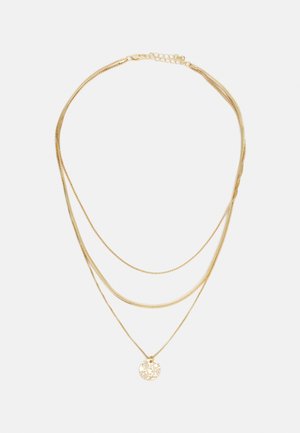 PCJOSI COMBI NECKLACE - Necklace - gold-coloured