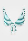 WAVEY DAZE SLIDE TALL - Haut de bikini - deep sea