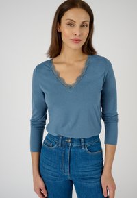 Damart THERMOLLOVE  - Longsleeve - bleu grisé