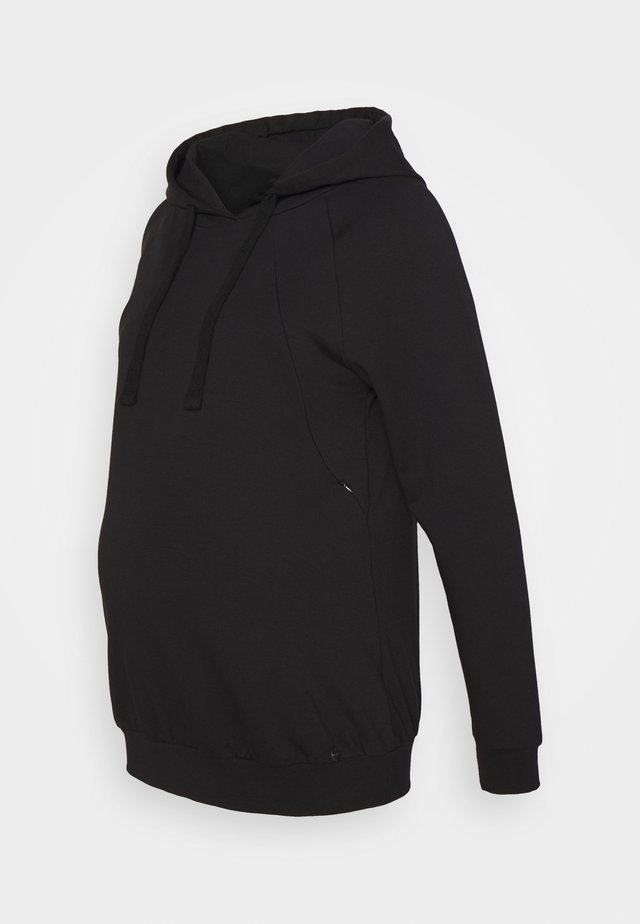 HOODY NURSING - Collegepaita - black