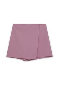 ASYMMETRICAL SOLID - Shorts - rosa scuro
