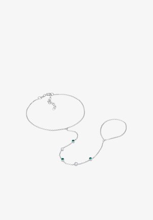 Elli SPARKLING BASIC - MIT KRISTALLEN VON SWAROVSKI® - Prsteň - silberfarben