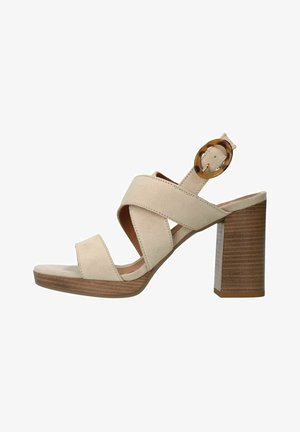 High Heel Sandalette - beige