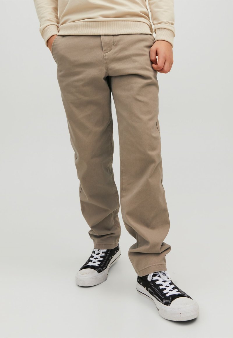 Jack & Jones Junior - JPSTMARCO JJDAVE - Chino stiliaus kelnės - beige, Padidinti