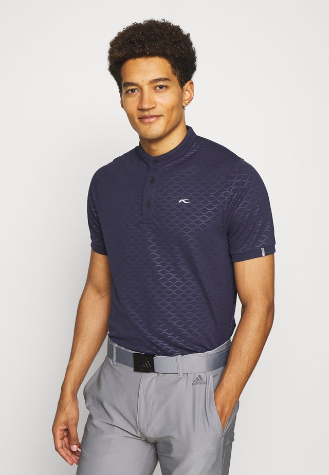 MEN LIAM EMBOSSED - T-shirt basic - atlanta blue
