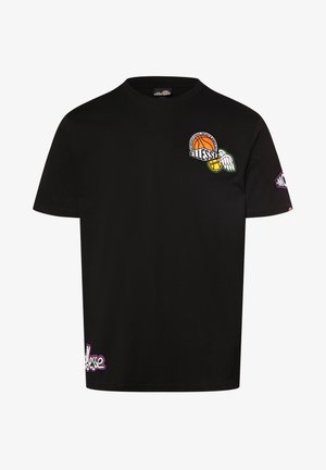 Ellesse BORETTO - T-shirt imprimé - schwarz