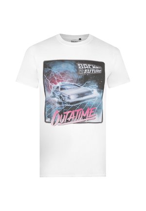 Cotton Soul OUTATIME - Print T-shirt - white