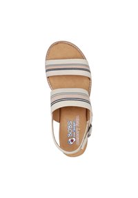 Skechers DESERT KISS HI NTMT - Sandalen met sleehak - beige