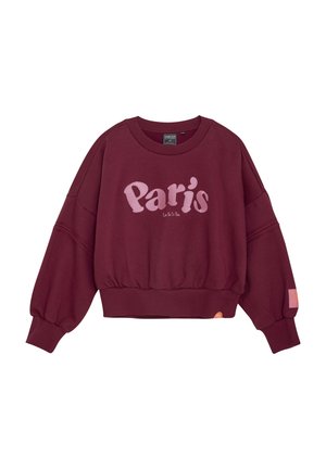 Sweatshirt - red plum