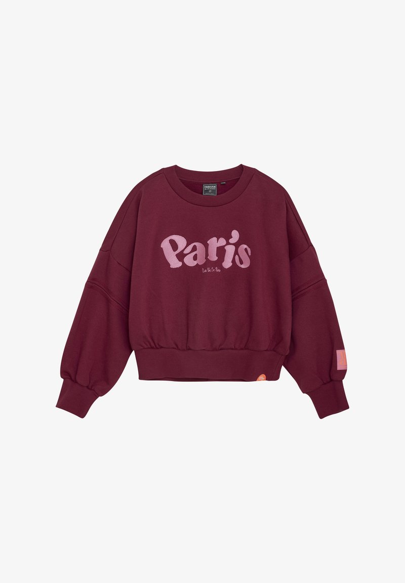 Indian Blue jeans Sweatshirt - red plum