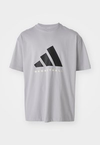 adidas Performance TEE - Camiseta estampada - glory grey