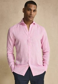 John Henric ADONIS SOLID SMART - Vapaa-ajan kauluspaita - pink