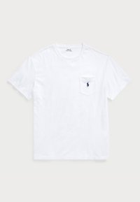 CLASSIC FIT JERSEY POCKET T-SHIRT - Základné tričko - white