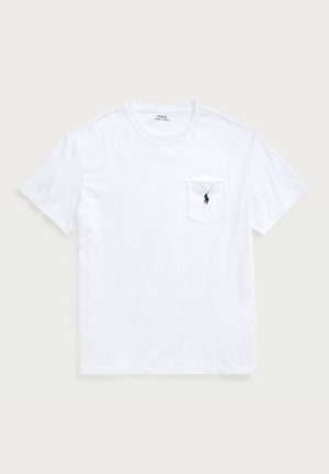 Polo Ralph Lauren CLASSIC FIT JERSEY POCKET T-SHIRT - Basic T-shirt - white