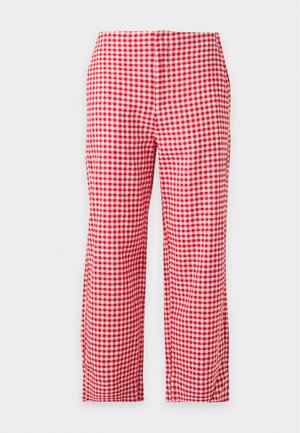 GAP, STRAIGHT CROP - Pantalon classique - red