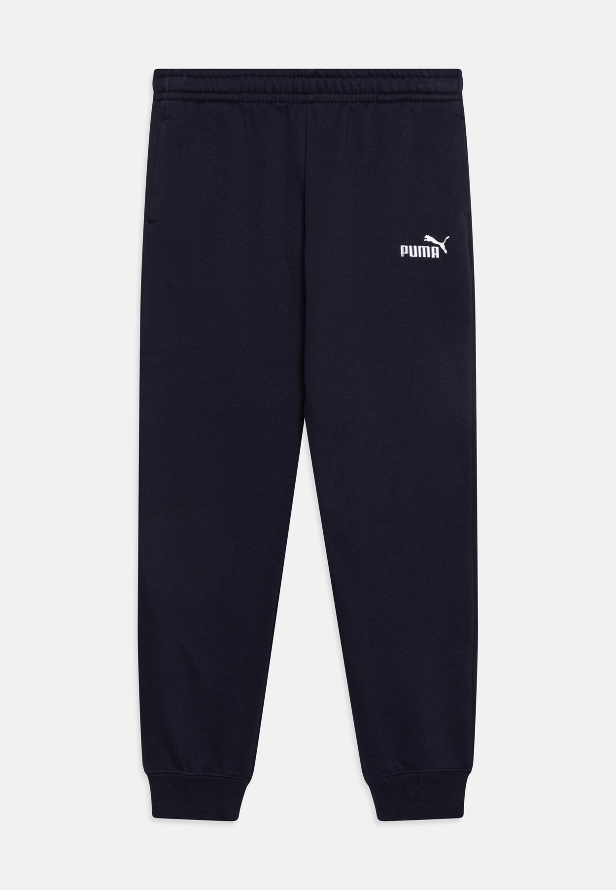 PUMA LOGO UNISEX - Tracksuit bottoms - new navy