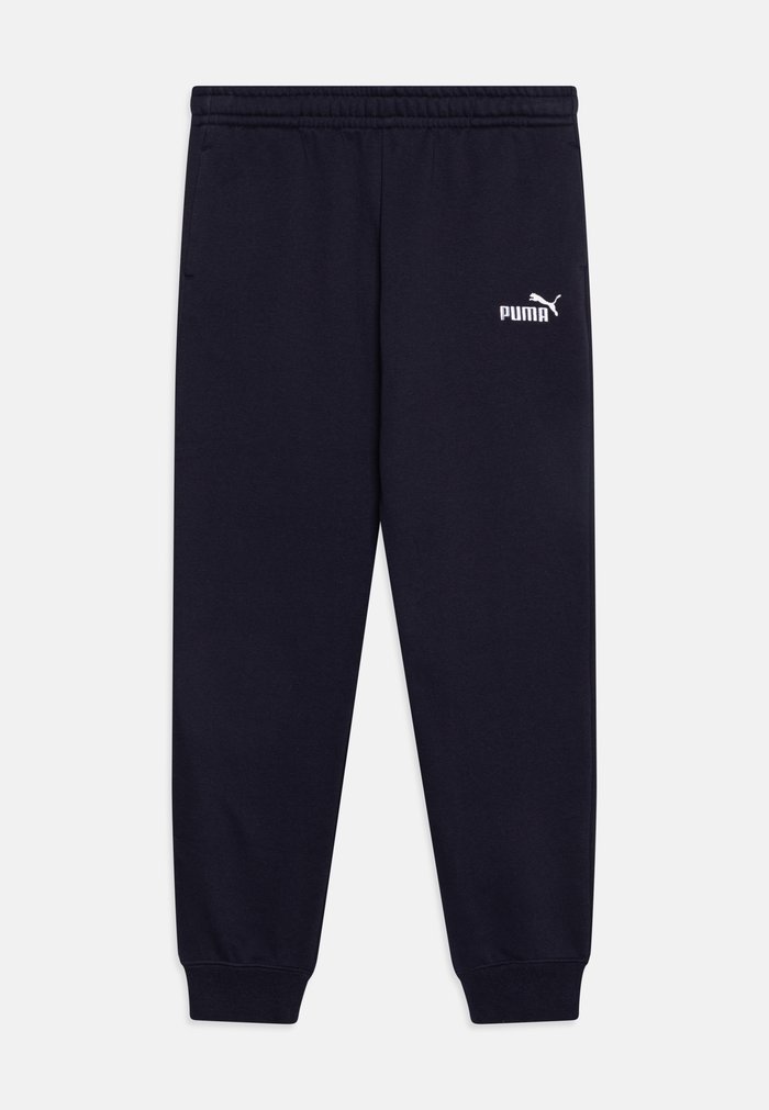 PUMA LOGO UNISEX - Tracksuit bottoms - new navy