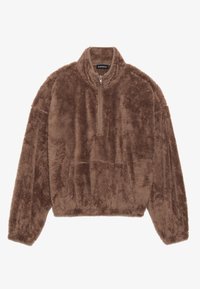 Fleece trui - brown
