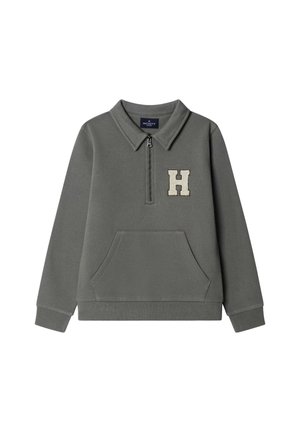 H ZIP  - Sudadera - stone green