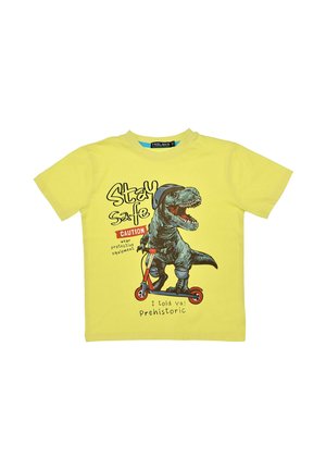 Print T-shirt - gelb