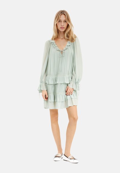 The Kooples Robe de jour - blue green
