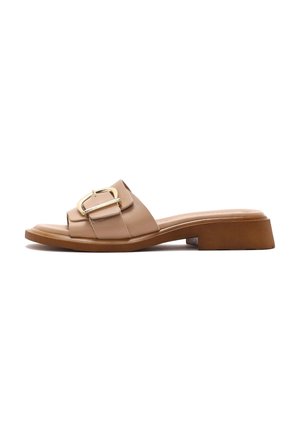 Ciabattine con tacco - beige