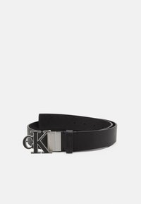 Calvin Klein Jeans CLASSIC MONOGRAM BELT SET - Öv - black