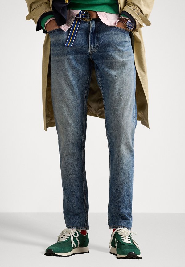 PARKSIDE ACTIVE TAPER STRETCH JEAN - Slim fit jeans - meadowlark