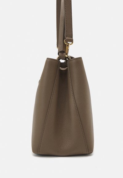 Bally LAYKA TOP HANDLE - Sac à main - deep sepia/gold-coloured