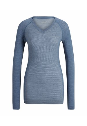 WOOL-TECH LIGHT V NECK WARM AND COLD TEMPERATURES - Hemd - capitain