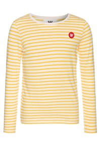 WOOD WOOD KIM KIDS LONG SLEEVE - Långärmad tröja - offwhite/yellow