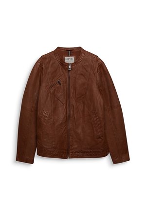 Esprit Giacca di pelle - camel