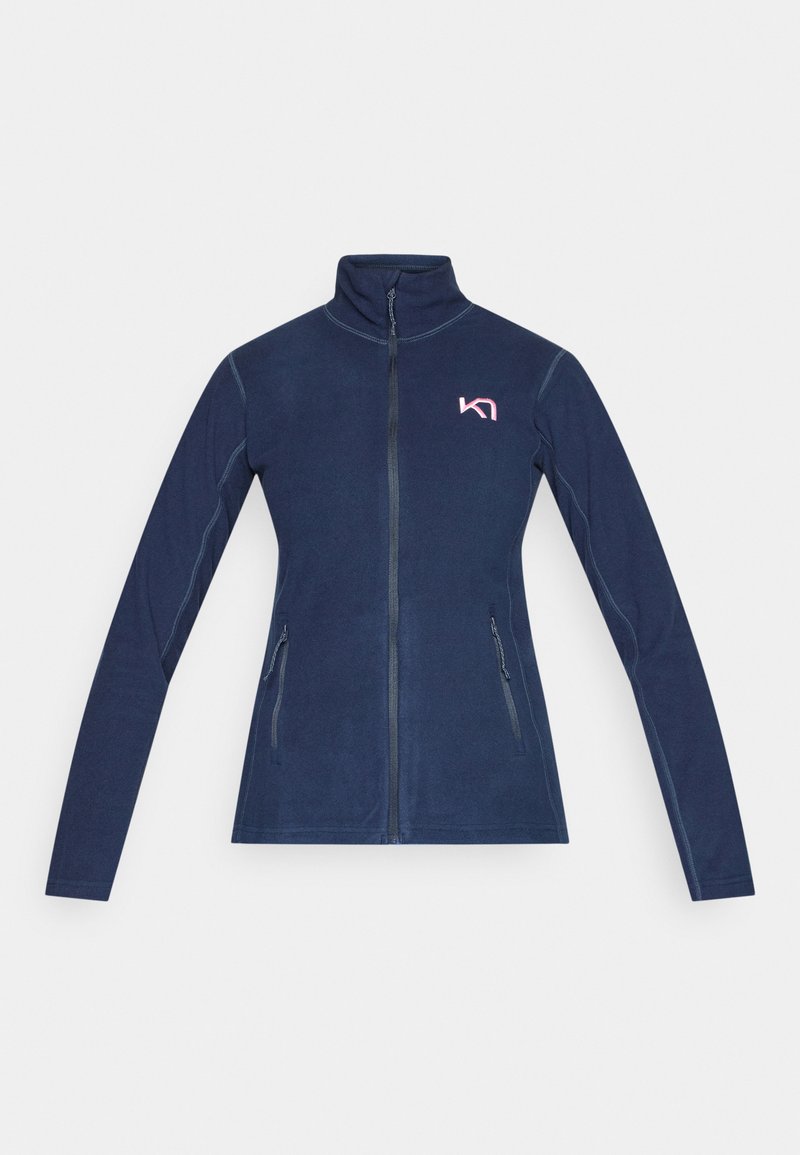 Kari Traa Fleecejas blauw