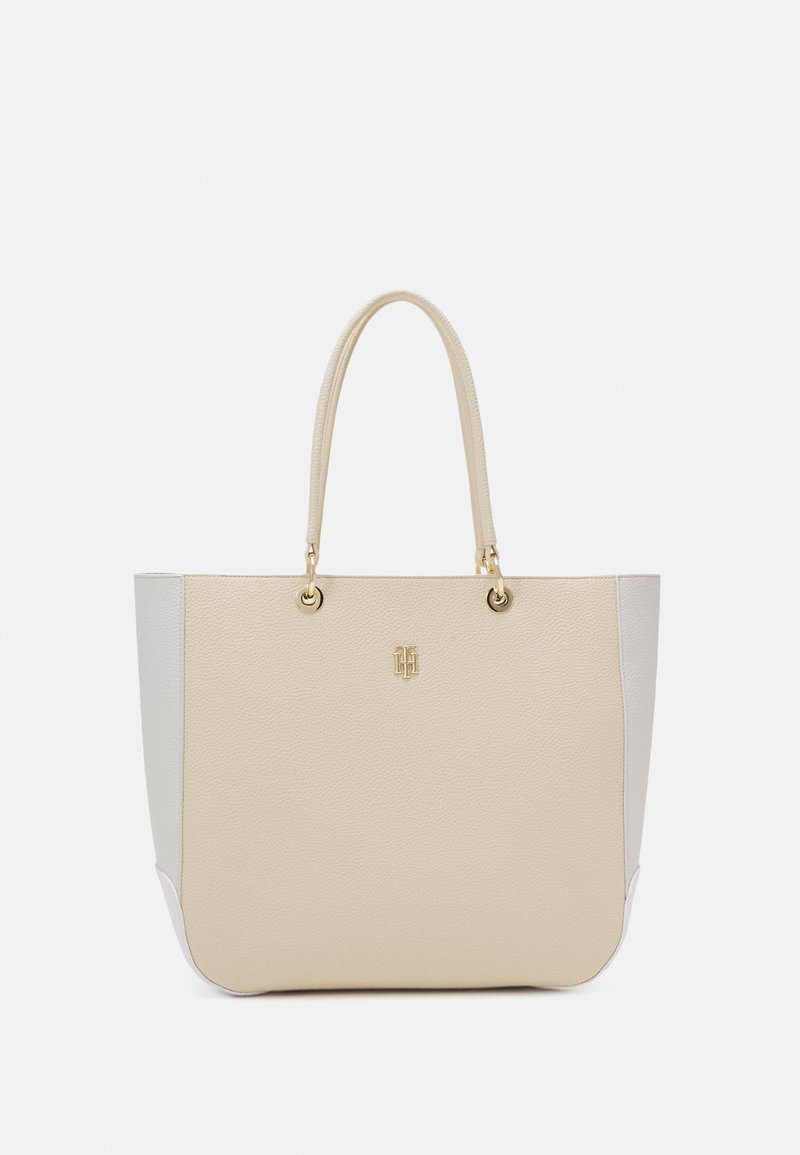 Tommy Hilfiger ESSENCE TOTE Tote bag beige/offwhite Zalando.co.uk