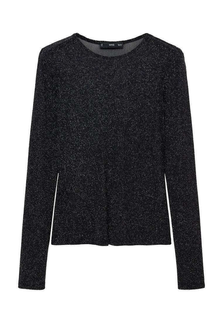 Mango Longsleeve zwart Mango Longsleeve zwart