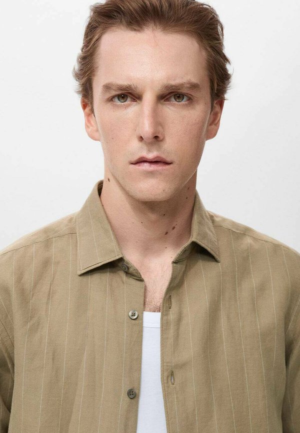 PINSTRIPE - Shirt - khaki4