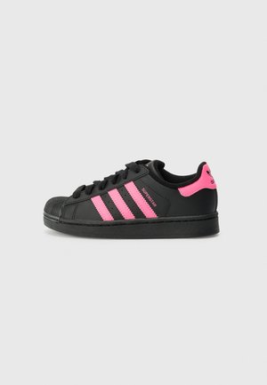 SUPERSTAR II UNISEX - Trainers - black/lucid pink