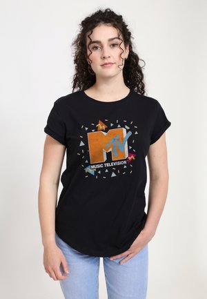 MTV EIGHTIES RETRO - T-shirts print - black