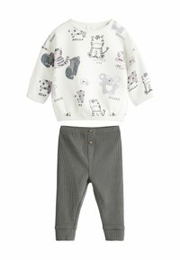 Next ANIMAL SET - REGULAR FIT - Sudadera - black  white