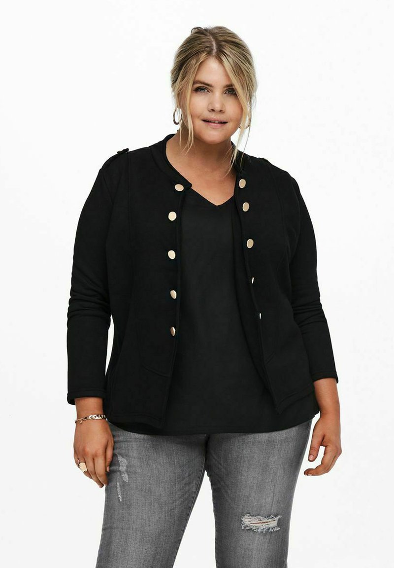 ONLY Carmakoma CURVY DETAILS - Blejzr - black